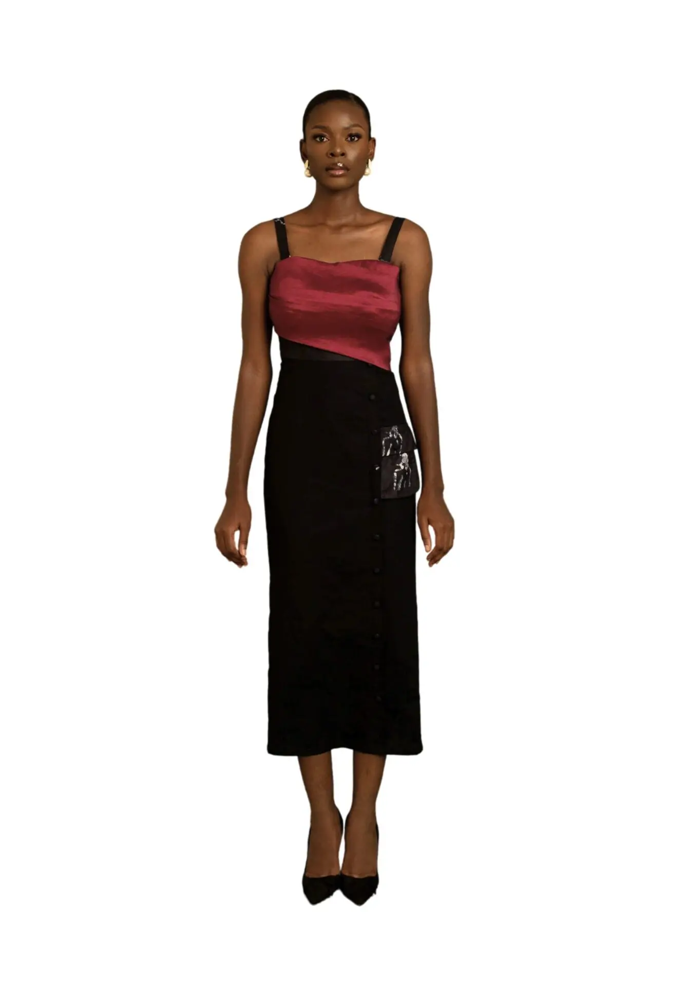 SAMSI MIDI DRESS